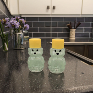 60ml Cartoon <strong>Bear</strong> Bottle Pet Transparent Mini Sample Exquisite <strong>Honey</strong> Bottle Plastic Pet Bottle With Screw Lid - Product Image 5