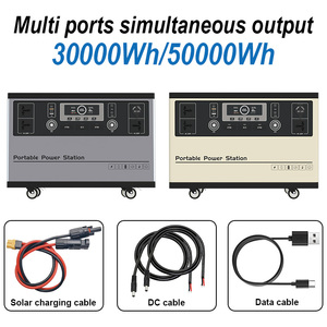 Centrales Électriques Portables de Camping 3000W 3000Wh, Solaire MPPT 30A, Onde Sinusoïdale Pure 220V/12V, Démarreur de Voiture Hors Réseau, Lampe Torche - Product Image 6