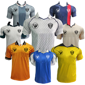 カスタムDropshippingレトロサッカーシャツクイックドライサッカージャージーレトロ昇華ジャージーサッカービンテージユニフォーム - Product Image 4