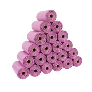 Factory Made <b>Compostable</b> Dog Poop Bags Custom Printing Heavy Duty Biodegradable for Pet Waste - Product Image 5