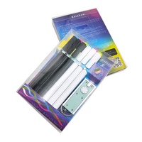 Stylo invisible avec lumière UV sécurité anti-contrefaçon Magic UV Invisible Markers pack jeu d'espionnage