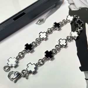2025 nueva moda titanio acero Cruz moda pulsera Original precio de fábrica venta al por mayor joyería hecha a mano Unisex gran regalo Stock - Product Image 1