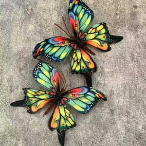 Papillon Artificiel DIY, Animal Multi-pièces, Design Art Déco, Imprimé en 3D, Fait Main, Écologique, Pâques, Mariage, Anniversaire - Product Image 1