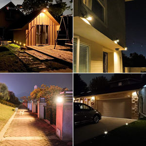 ไฟสปอร์ตไลท์ LED พลังงานแสงอาทิตย์สำหรับภายนอกอาคาร ตัวเรือนอะลูมิเนียม ความสว่างสูง กันน้ำ IP65 กำลังไฟ 200W มีตัวเลือก 25 40 60 100 200 300W - Product Image 6