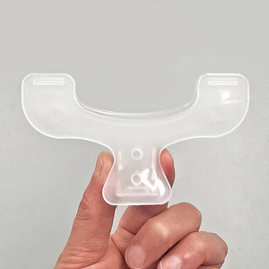 Transparent Book <b>Clip</b> With Roof Cover U Shape Double Strong <b>Clamp</b> For Students Daily Use Plastic Material - Product Image 4