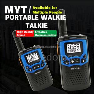 Myyetra MYT-353รับส่งสัญญาณไร้สายแบบสองทางรุ่น FRS PMR446ป้ายทะเบียนแบบพกพาได้ฟรี UHF 5W IPx4กันน้ำ1000-1500mAh - Product Image 2