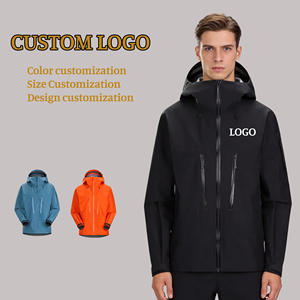 Chaqueta de Montaña Impermeable y Cortavientos para Hombre, con Capucha y Cierre, para Senderismo, con Logotipo Personalizado, Tallas Grandes, Ropa Deportiva, Nueva Colección 2026, EE. UU. - Product Image 1