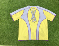 Maillots de football personnalisés pour jeunes, design sublimé, rayures rétro