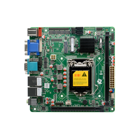 ITX-H81R1 2 Lan semua dalam satu Motherboard komputer Mini Itx harga dengan LGA1150 1 * VGA, 2 * HD,6 * COM(RS485/RS422)