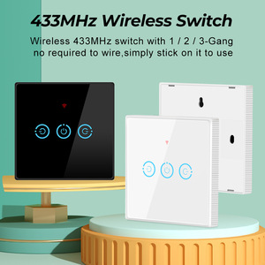 Interrupteur sans fil intelligent à commande tactile 433 RF 220V AC IP33 pour panneau de commande à distance avec prise en charge de l'application mobile Android - Product Image 2