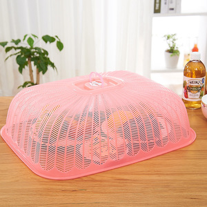 Youpin Aijia Plastic Food Cover Square 51x40x16cm Dust Proof Kitchen Use - Product Image 1