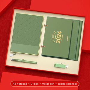 Festival Celebration Luxury Custom Logo Chinese New Year <b>Box</b> Corporate Employee Welcome Business Promotion <b>Gift</b> Set - Product Image 4