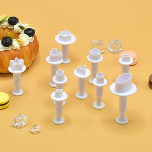 Khuôn làm bánh hình sao năm cánh, hình tròn nhỏ, hình tròn lớn, hình bầu dục - Khuôn làm bánh hình tròn nhỏ, hình tròn lớn, hình bầu dục, dụng cụ trang trí bánh, dụng cụ làm đất sét - Product Image 2