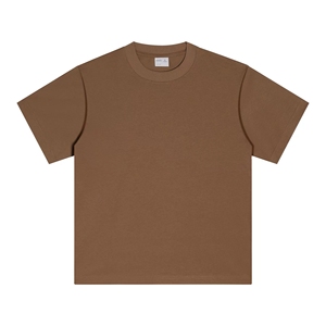 メンズ高品質ヘビーウェイト300gsmコットンTシャツ、オーバーサイズドロップショルダー、メンズサマー半袖トップス、ルーズカジュアルTシャツ - Product Image 3