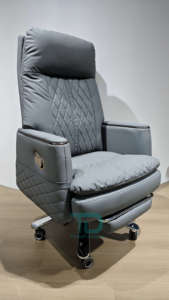 <span class=keywords><strong>เก้าอี้</strong></span>สำนักงานปรับระดับได้ รุ่น FoShan Ergonomic Modern Comfortable Durable  หุ้มหนังแท้ ดีไซน์หรูหรา พร้อมปรับความสูงและมุมเอียงได้ - Product Image 2