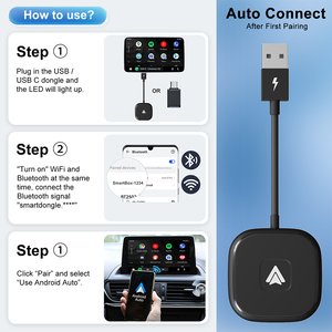 Android Auto adapter không dây cho xe có dây để không dây Android Auto Carplay Android Auto Dongle - Product Image 5