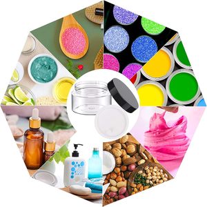 Frascos de Vidrio Rectos de Lujo para Velas, en Color Ámbar, Transparente y Azul, de 1oz, 2oz, 4oz, 8oz y 16oz, con Tapas de Aluminio Doradas/Negras/Plateadas - Product Image 3