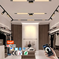 Projecteur magnétique rond nano 5W pour rail, éclairage commercial à succès, 48V, pour bijoux, avec certificat SAA