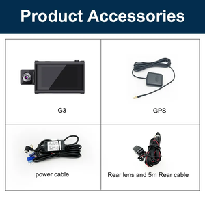 Cámaras de salpicadero 4G para coches Video en vivo Cámara de vehículo Wifi Hotspot GPS Seguimiento DVR Monitor remoto <span class=keywords><strong>por</strong></span> aplicación Dual Record - Product Image 6