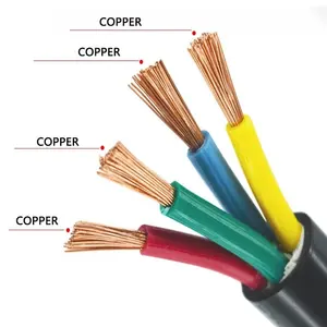 Cabo de cobre flexível xinhui, fio de cabo de cobre awg H05VV-F rkv pro 3x4mm2 3x6mm2 14 18 20 22 24 awg