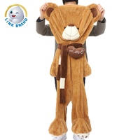 Échantillon Gratuit : Peluche Ours en Peluche Non Rembourrée, Jouets en Peluche Pas Chers pour Ours en Peluche avec Cœur