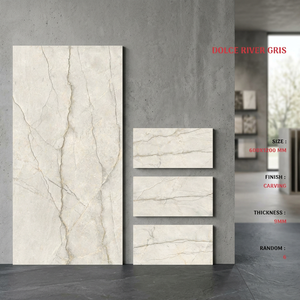 Modern Villa Green Porcelain Tiles 24x48 Inch Glossy Floor Wall for Premium Residential Interior Projects - Product Image 6