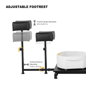 Ngả Ghế chân với massage chân lưu vực 360 độ xoay điều chỉnh chân phần còn lại cho vẻ đẹp chân trạm Spa - Product Image 2