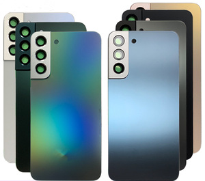 Mobile Phone Housing <strong>Back</strong> Glass Door Case Battery <strong>Cover</strong> for Samsung Galaxy S22 S22 Plus with Camera Frame Assembly - Product Image 2