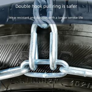 إنتاج وتوصيل صيني لسلاسل شاحنات سيارات السيدان الصغيرة بدون حاجة لمقابس سميكة مضادة للانزلاق - Product Image 5