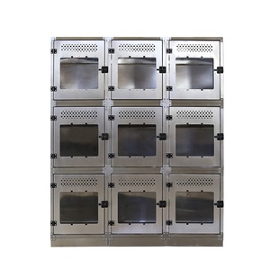 CC-1303 Modern klasik kedi kafesi paslanmaz çelik modüler Pet ev katı desen ve Snap düğmesi kapatma ile - Product Image 1