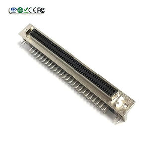 คุณภาพสูง SCSI 100Pin ขั้วต่อตัวเมีย DB 100 พินซ็อกเก็ต 1.27 มม.มุมขวา DIP สำหรับ PCBA SCSI 100 พินขั้วต่อ - Product Image 1