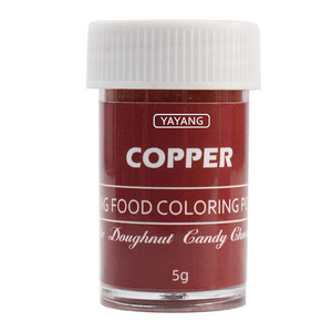 Giáng Sinh Màu Đỏ Màu Xanh Lá Cây 5G Đầy Màu Sắc Dầu Dựa Thực Phẩm Màu Bột Chất Béo Thực Phẩm Hòa Tan Bột Cho Sô Cô La - Product Image 3