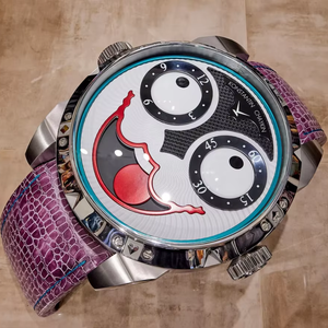 Tavolino da Caffè di Design Personalizzato in Stile Moderno a Forma di Orologio da Esterno Scultura in Resina di Vetroresina Arte Creativa per Parchi e Centri Commerciali - Product Image 1