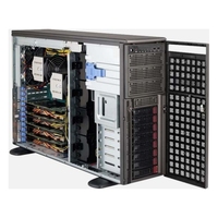 Superworkstation GPU Supermicro 7048GR-TR en rack 4U, double socket Intel, serveur IA, en stock