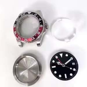 Kit de boîtier de montre personnalisé avec mouvement NH34, cadran perlé de 40 mm, aiguilles lumineuses, lunette en aluminium, acier inoxydable 316L, logo personnalisé - Product Image 2