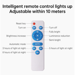 Đèn pha năng lượng mặt trời ngoài trời chống nước IP66 điều khiển từ xa thiết kế mới 25W 40W 60W 100W 200W 300W - Product Image 4