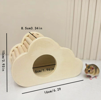 Ensemble de terrain de jeu pour hamster en bois multi-niveaux, durable et écologique, vente en gros, directement de l'usine, accessoires pour petits animaux de compagnie, DIY