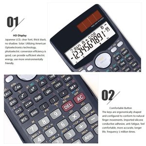 Calculadora Científica de 12 Dígitos, 401 Funciones, Personalizable, Alimentada por Batería, Alta Calidad, Precio de Fábrica - Product Image 4