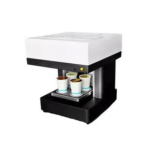 Koffie Printer Machine Eetbare Inkt Koffie Printer Eetbare Inkt Cake Voedsel Afdrukken 4 Cups Wifi Koffie Printer
