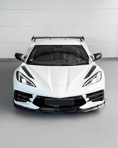 Kit carrosserie en fibre de carbone sèche pour Chevrolet <span class=keywords><strong>Corvette</strong></span>, CorvetteC8 LD, lèvre avant, diffuseur, spoiler, capot, pare-chocs CorvetteC8 - Product Image 6