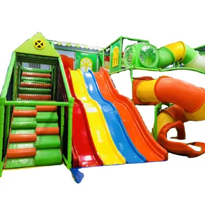 2024 Qilong Playground interno para venda Jogo de escalada comercial para crianças Jogo de playground interno para crianças Jogo de equipamentos de playground interno