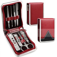 Ensemble professionnel de manucure et pédicure en acier inoxydable 8 en 1, kit de soin des ongles
