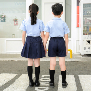 Tùy chỉnh đồng phục học sinh OEM đồng phục học sinh mùa hè đồng phục học sinh thiết kế cho nam và nữ 100% Polyester - Product Image 2