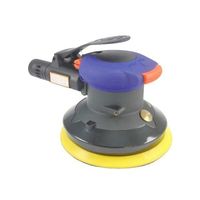 Ponceuse orbitale pneumatique pneumatique sans clé sans levier de sécurité sans vide de 5 pouces 12000 tr/min avec couvercle anti-poussière inférieur