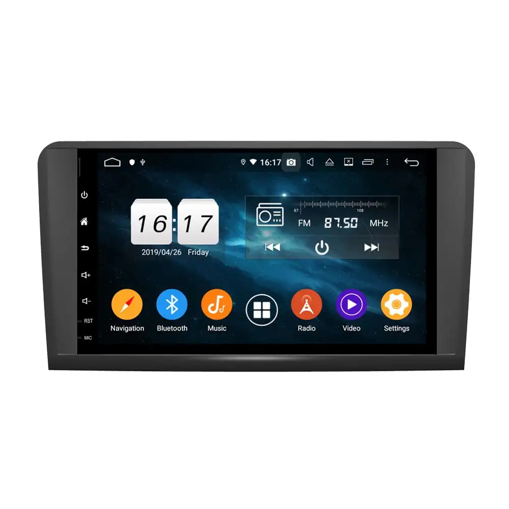 Klyde KD-9629 android monitor poggiatesta car audio con lettore dvd gps per W164 ML CLASSE per GL-CLASS X164