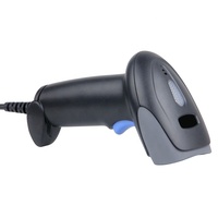 POS Hardware Fabricante Stock Handheld 1D QR Escáner de código de barras con cable Supermercado Precio automático Lector de código de barras