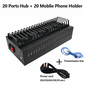 แท่นชาร์จ USB อเนกประสงค์ 20 พอร์ต สำหรับ iPad iPhone 11 12 13 Pro Max <span class=keywords><strong>Samsung</strong></span> แท็บเล็ต ฮับจัดการฟาร์ม - Product Image 4