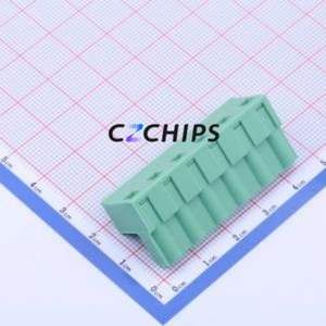 KF2EDGK-7.5-6P Plug-in Terminal Block P=7.5mm Connector ( Connector Type: Plug )( Construction: 1x6P )( Pitch: 7.5mm ) - Product Image 2