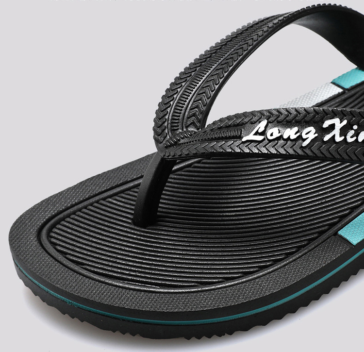 Men Flip-Flops Slippers Casual Flat Shoes Summer Beach PVC Flip Flops Manufacturers