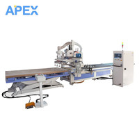 Machine de fraisage CNC APEXATC à chargement/déchargement automatique, moteur servo 3 kW, contrôlée par PLC, broche unique, changeur d'outils automatique